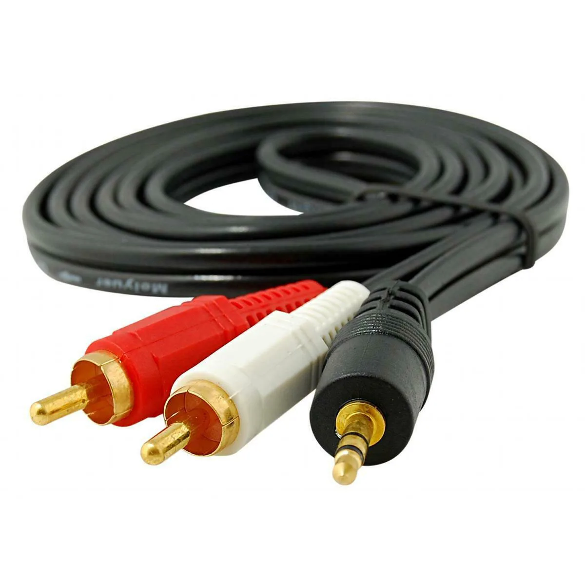 

2x4 фута 3,5 мм Aux 2 RCA штекер стерео аудио кабель адаптер Шнур
