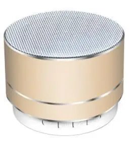 Gold Беспроводной Bluetooth динамик мобильный сверхвесовой сабвуфер мини маленький Звук большой объем компьютер автомобильный портативный советы Голосовая трансляция - Цвет: Gold