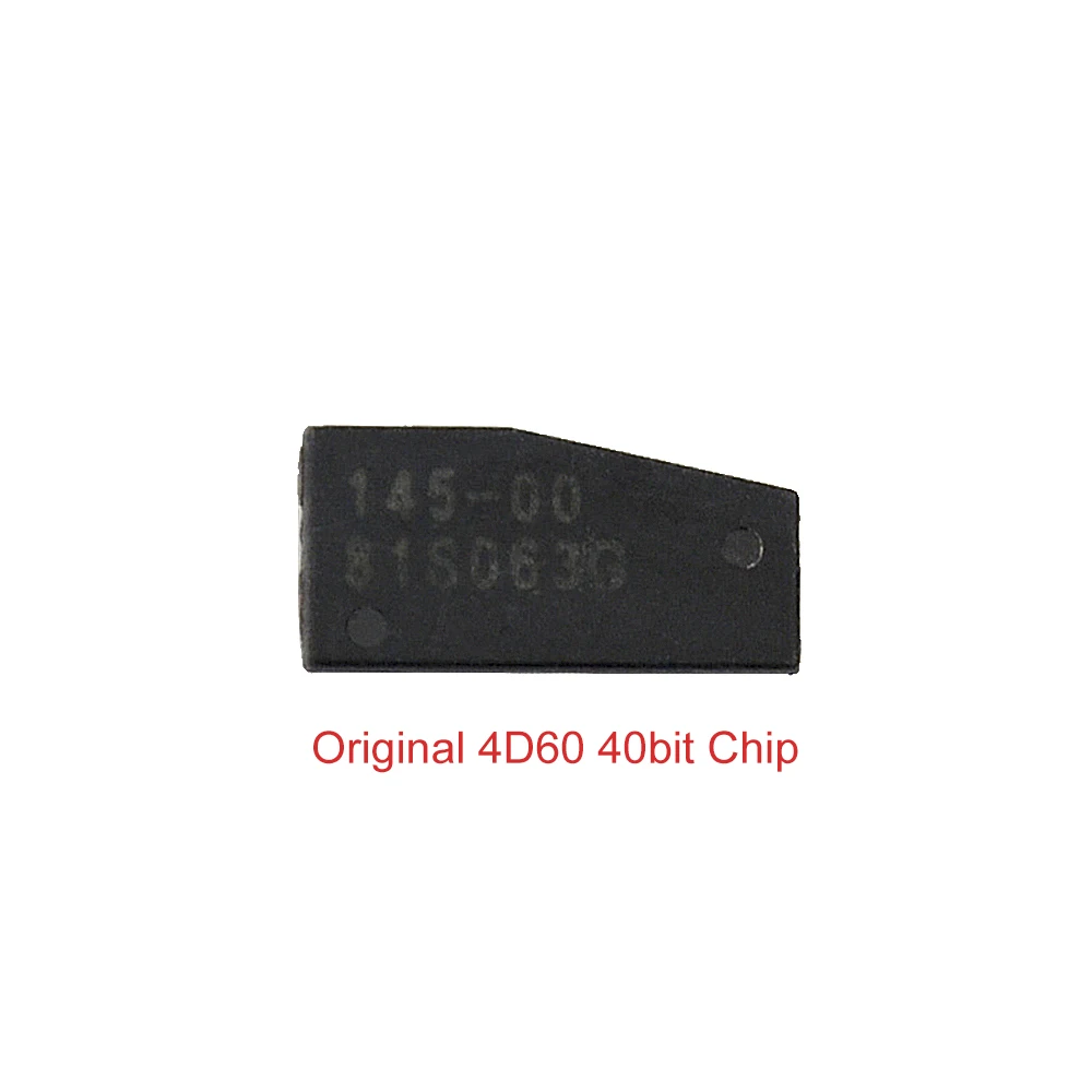 Original 4D60 40bit OkeyTech высококачественный транспондер пустой углеродный Автомобильный ключ-чип 4D60 40/80 битные чипы для Ford Fiesta подключения Фокус Mondeo Ka - Цвет: Original 4D60 40bit