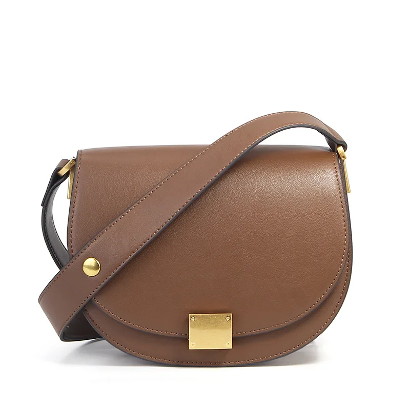 Bolsas para as Mulheres Bolsas de Viagem e Bolsas Shopper Couro Genuíno Sela Crossbody 2021 Pequena Senhora Ombro Simples Bolsa Feminina
