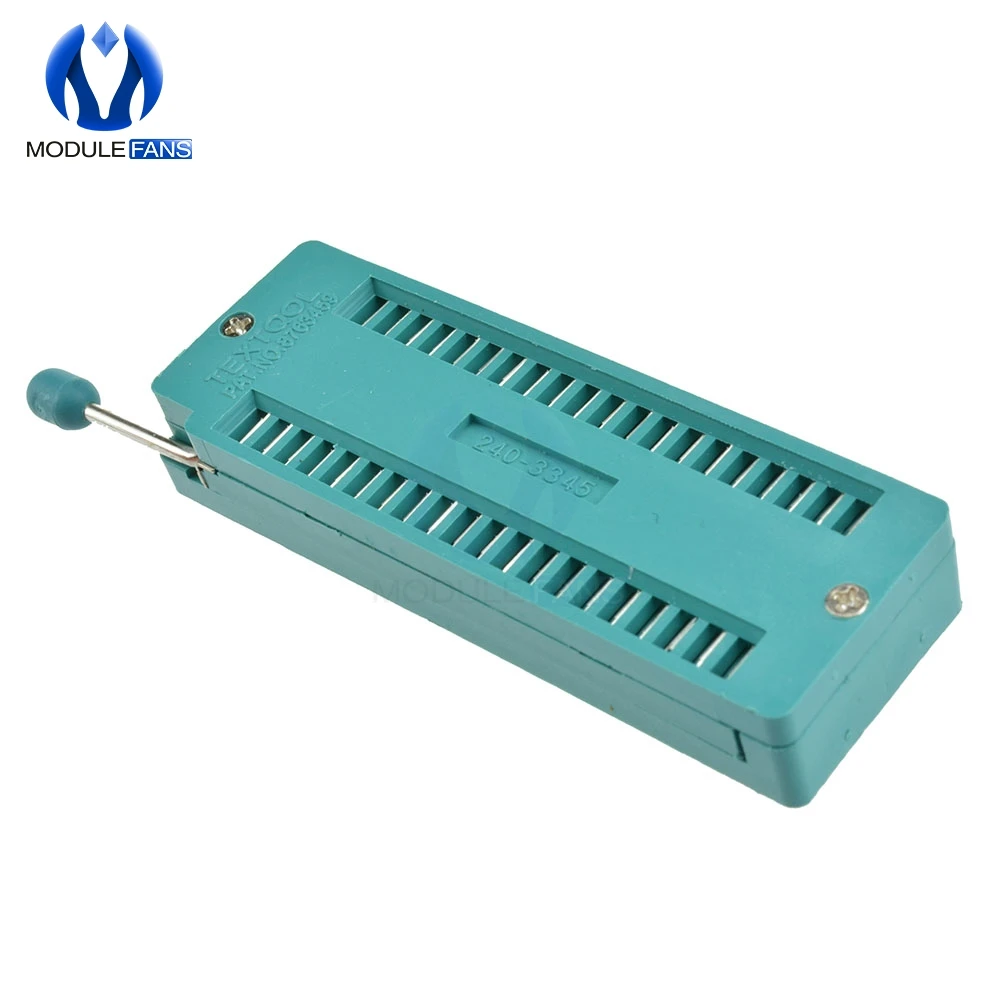 Разъем 40P 40Pin 3M ZIF молнии IC Тест Тестер разъем платы|zif socket|ic socketic tester |