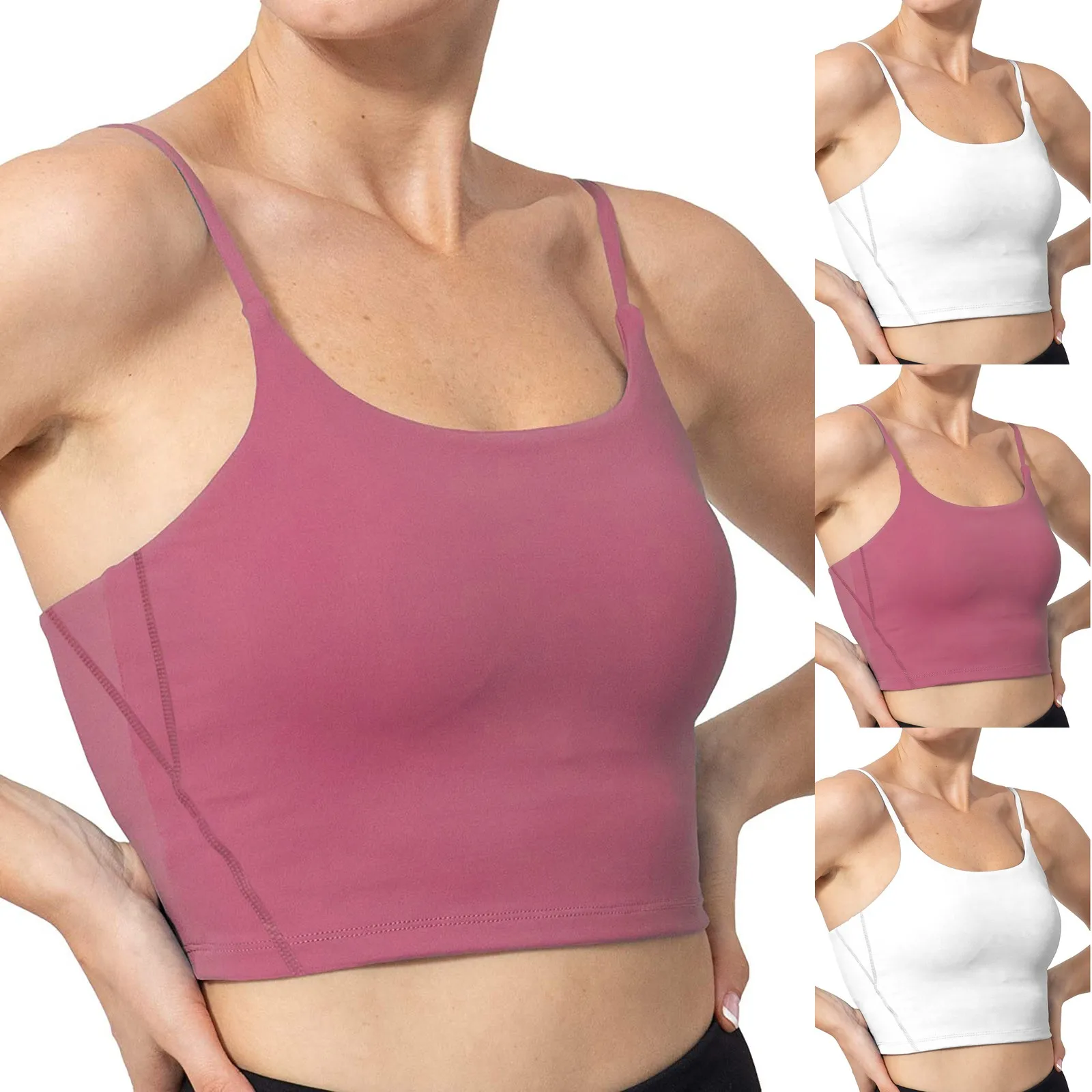 Модный укороченный топ Женский Повседневный жилет без рукавов Дамская Съемная