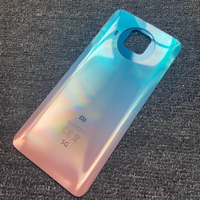 Крышка батарейного отсека для Xiaomi Mi 10T Lite 5G Задняя стеклянная панель Mi10T 10i 6 67