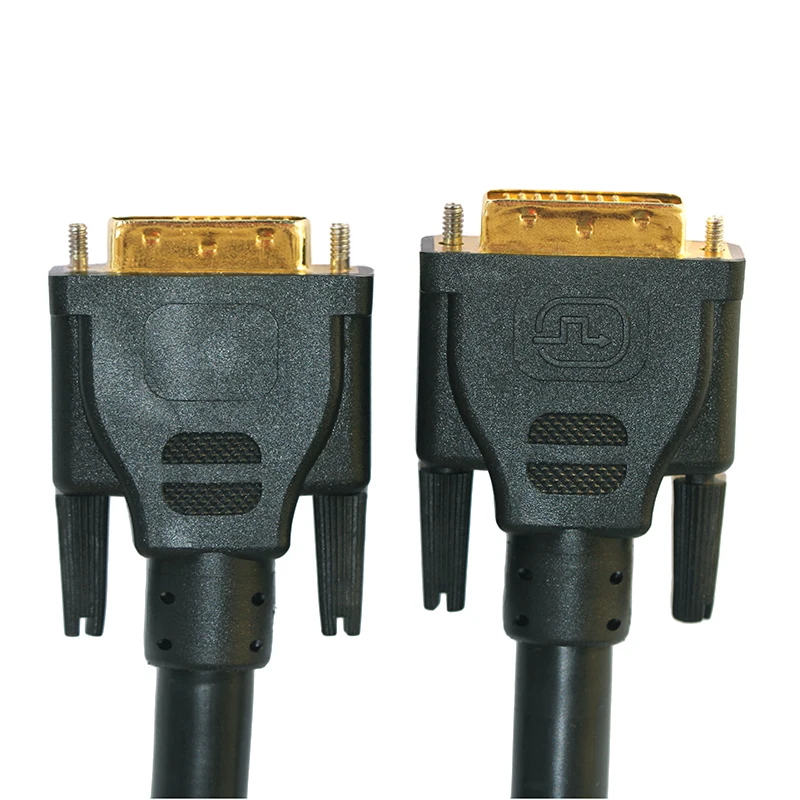 DVI D 24 + 1 Full Pin внутренний Штекерный кабель для HD монитора с большим экраном|dvi-d