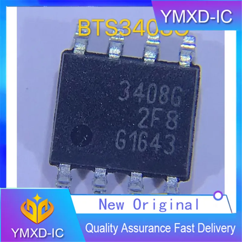 

10Pcs/Lot New Original 3408G Patch Sop8 Feet Imported Intelligent Low Side Power Switch Chip Bts3408g