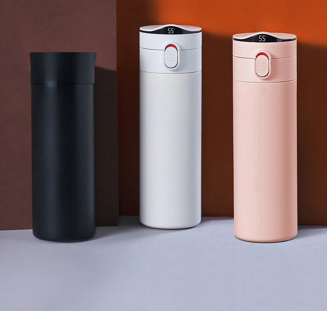 Предоплата Xiaomi Youpin 17PIN теплая Звездная чашка с температурным цифровым дисплеем эмалированная глазурь долговечная изоляция 380 мл 3 цвета
