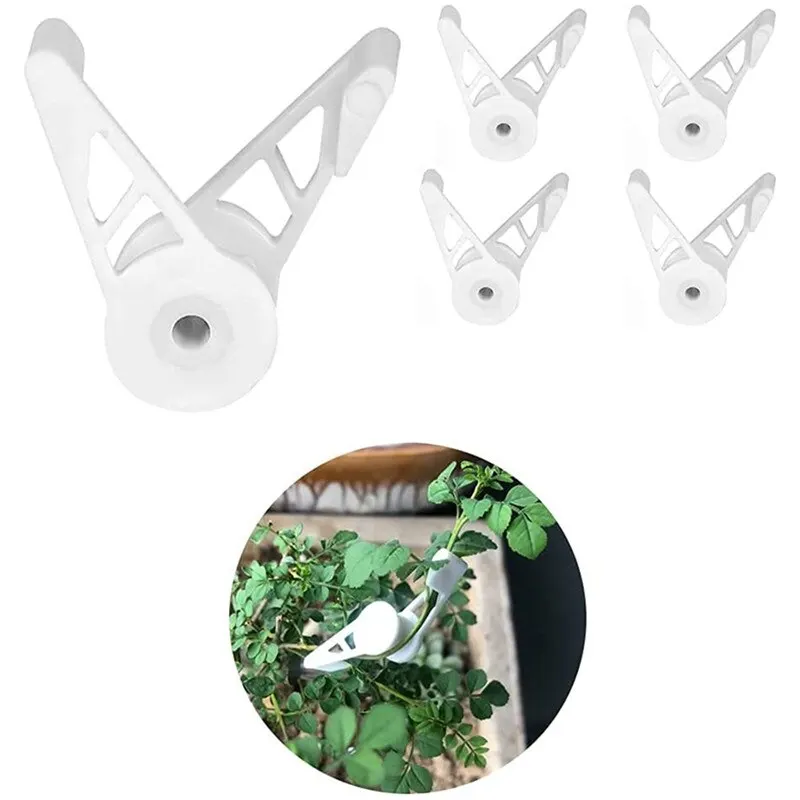 

10/30PCS Degrees Plant Branch Benders Adjustable Plant Supports ixed Clips Planter Holder Tools Garden Supplies Plant Bender