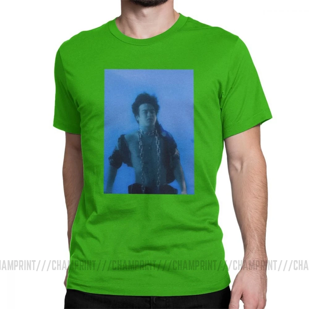 Joji In Tongues футболки для мужчин грязный Франк розовый Guy Meme японский Youtube сумасшедшая хлопковая Футболка короткий рукав Футболка подарок - Цвет: Зеленый