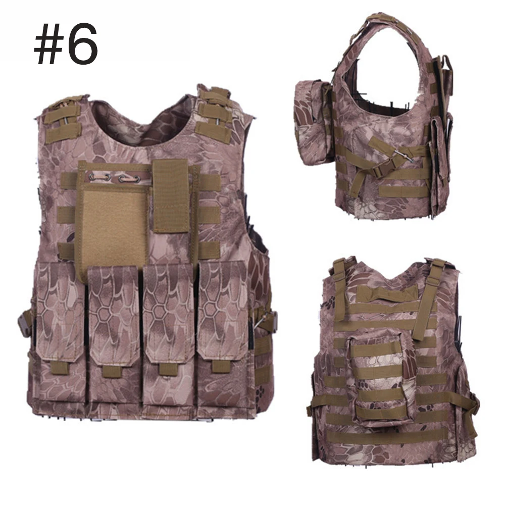 Военный тактический жилет спецназа для мужчин бронежилет охоты джунгли Уличное