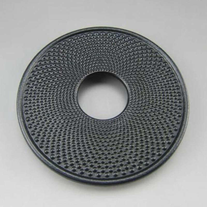 SZS горячий черный чугун Trivet чайник Tetsubin стенд, чугун Trivet для питья изоляционный коврик обеденный стол