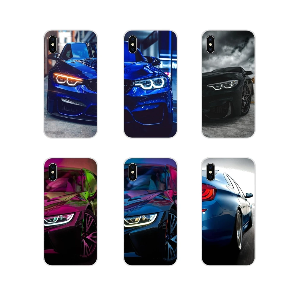Синие красные для Bmw Apple iPhone X XR XS 11 12Pro MAX 4S 5S 5C SE 2020 6S 7 8 Plus ipod 5 6 Аксессуары
