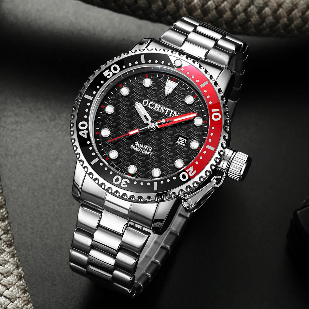 

Men's Watches OCHSTIN Quartz Business Watch For Men Luminous Luxury Casual Man Clock Waterproof Dial Date Male Fashion Gift 2022