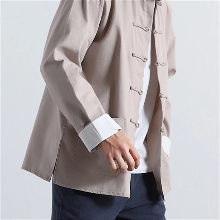 Китайская рубашка 2021 мужская куртка костюм танга праздничный стиль китайская