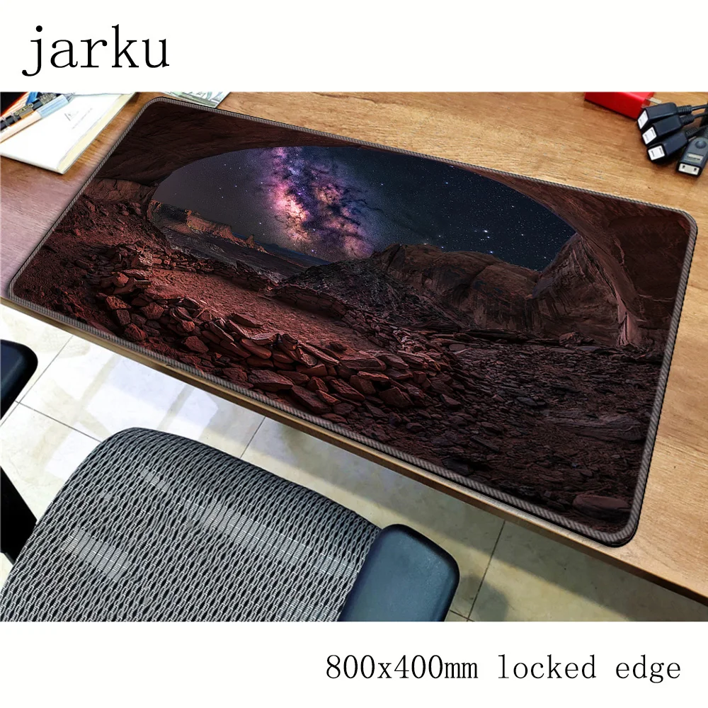 Пещеры коврик для мыши gamer 800x400x3 мм notbook Натуральный каучук игровой большой