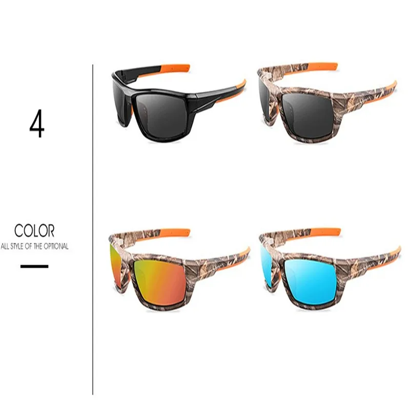 

1 Pair Universal Round Polarized Sunglasses Outdoor Cycling Sport Durable Sun Glasses Camping Hiking Driving Eyewear Men Women