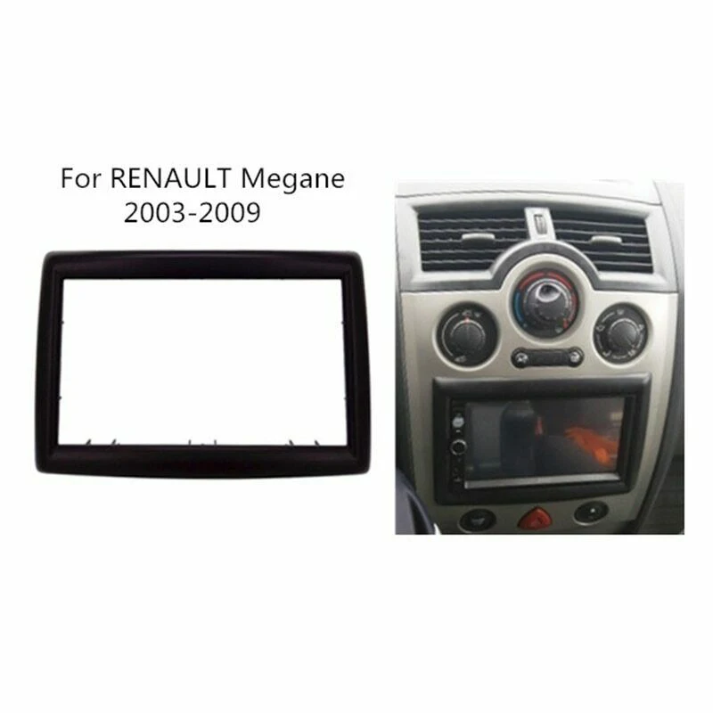Для Renault-Megane II 2003-2009 2Din Аудио панель модификации DVD навигационная Панель рамка для