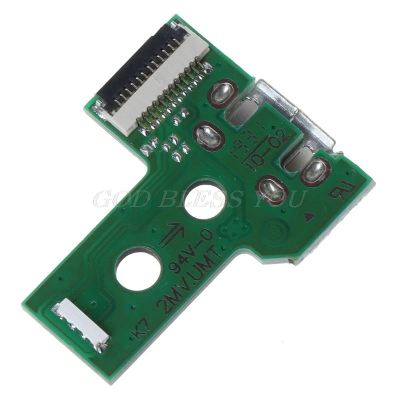 USB плата с зарядным портом 12 контактным гибким кабелем для женского контроллера