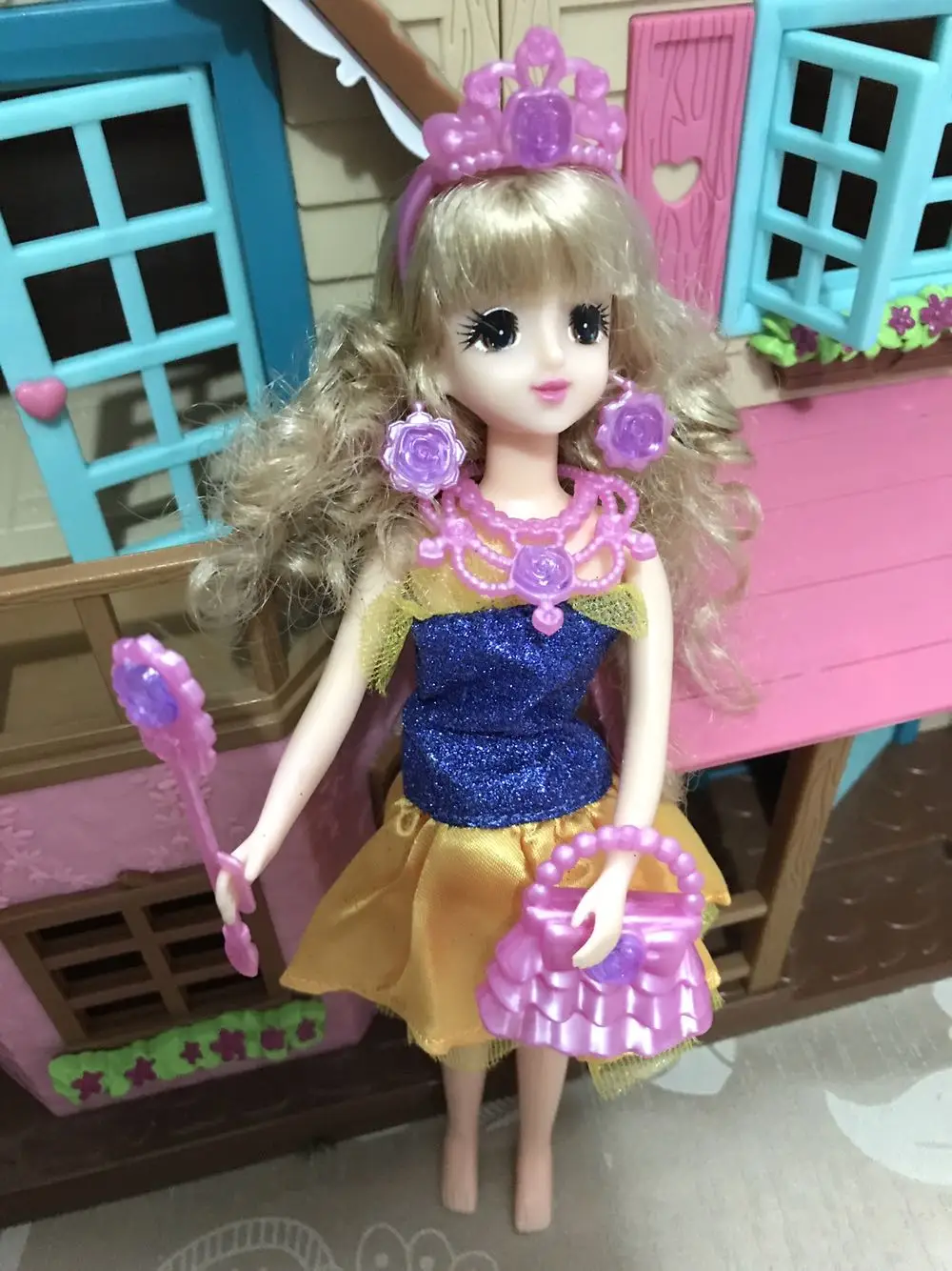 1 шт. новый красочный стиль 1/6 сумка для куклы модный рюкзак Blyth pullip bjd licca ob11 Барби