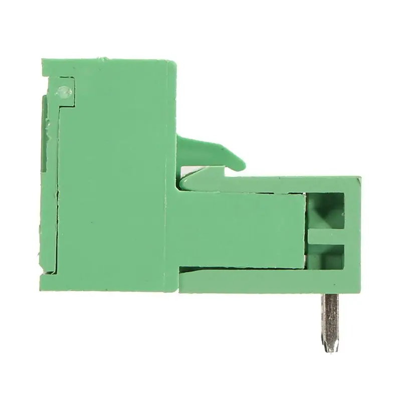 10 шт. 5 08 мм Шаг 2Pin вставной винт PCB клеммный блок коннектор правый