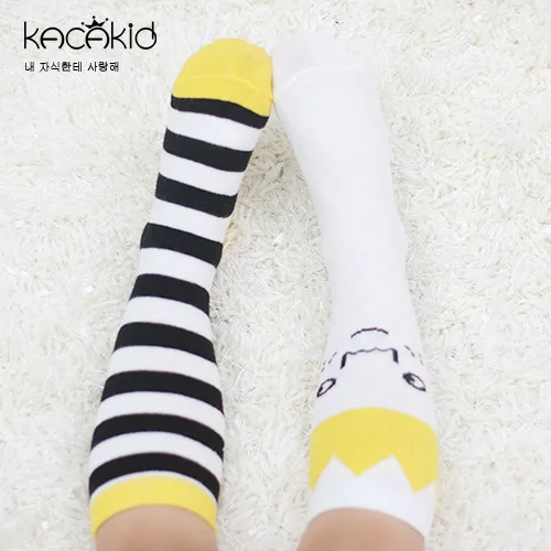 От 0 до 4 лет Детские носки Асимметричные спортивные хлопковые в полоску с