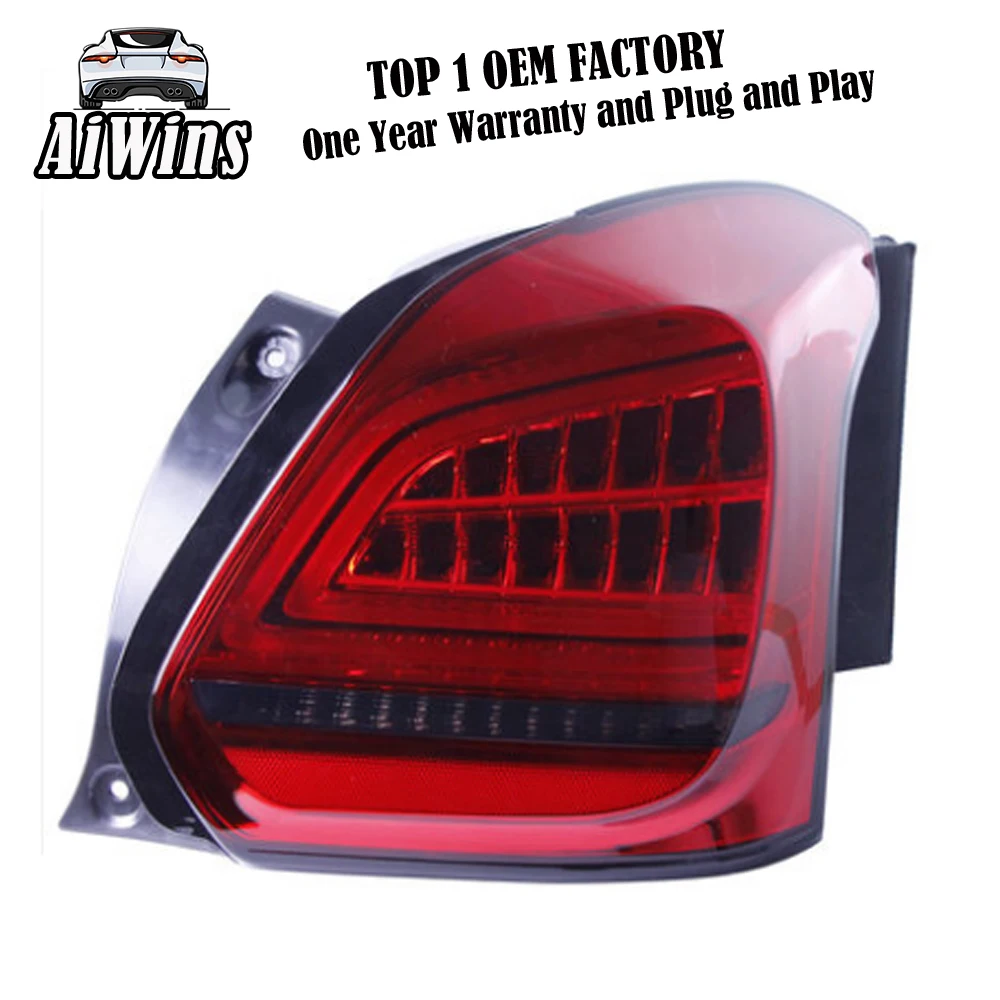 

Car style For 2005-2016 2019 Suzuki Swift / Yued tail lamp assembly refitted with LED light guide driving brake steering lamp