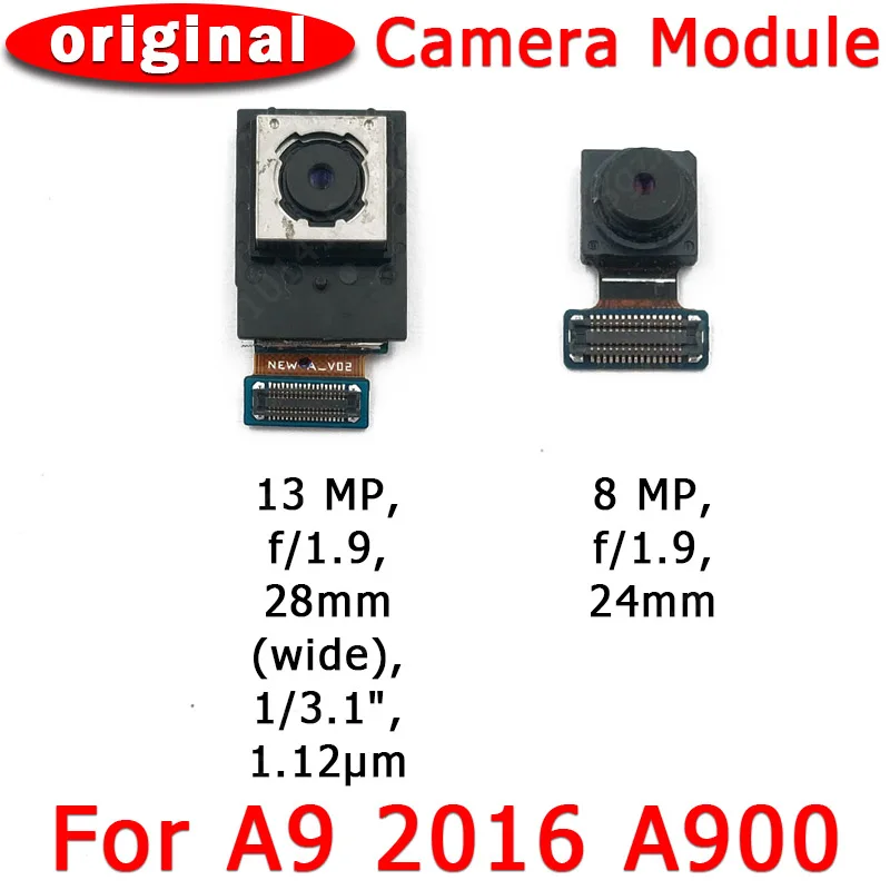 Оригинальная передняя и задняя камера для Samsung Galaxy A9 2016 A900 модуль камеры с
