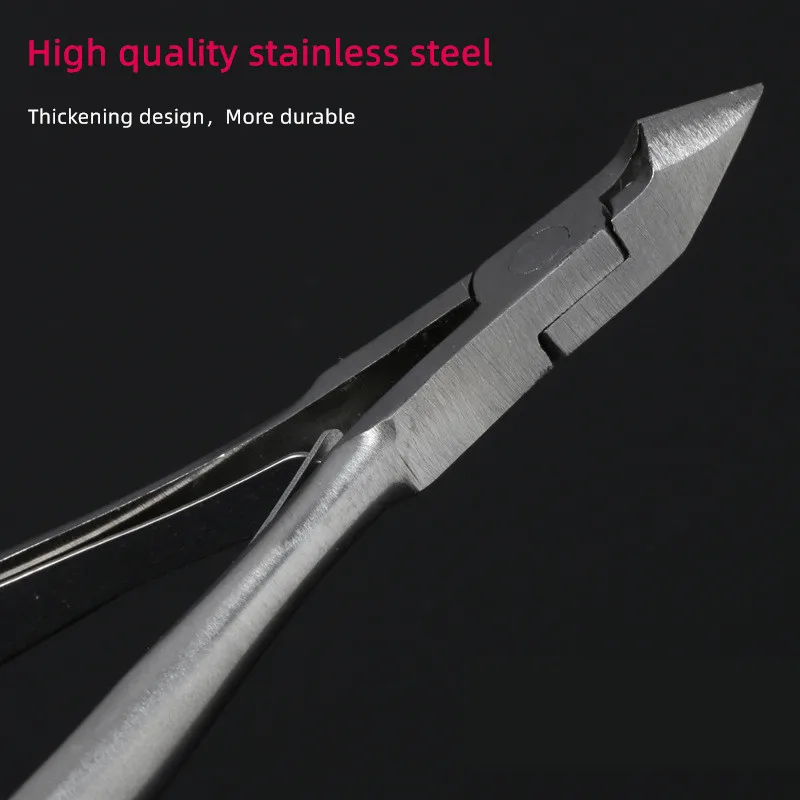 Кусачки для кутикулы из нержавеющей стали профессиональные щипцы ногтей кусачки