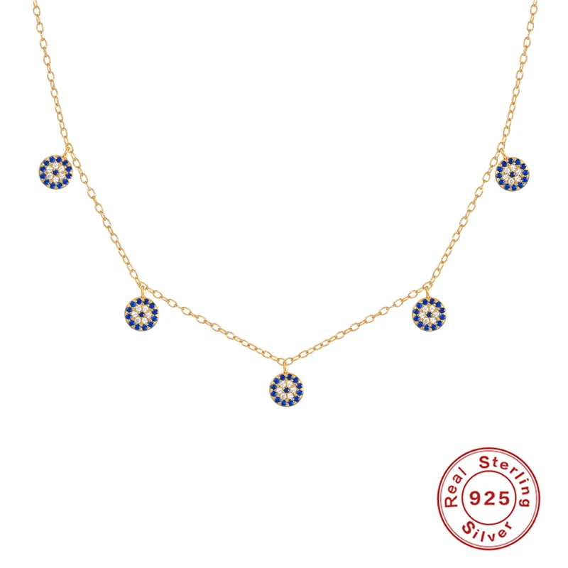 

Ожерелье женское из серебра 925 пробы с цирконием