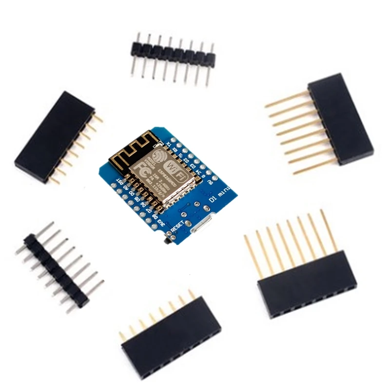 

5 шт./лот D1 Mini NodeMcu Lua WIFI на основе беспроводной платы ESP8266 MINI D1