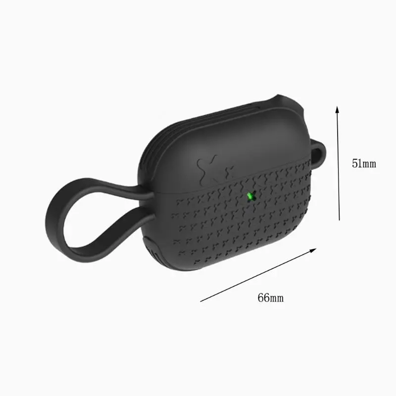 

Shockproof Silicone Case Protective Cover Hook for AirPods Pro Charging Box