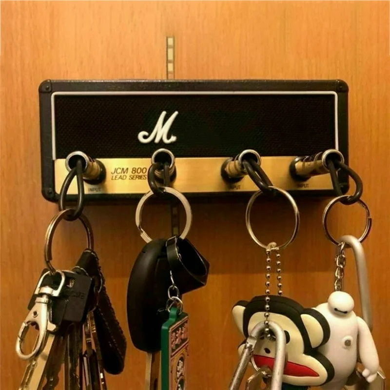 

Keychain Key Storage Guitar Key Holder Jack II Rack 2.0 Electric Key Rack Vintage Amplifier JCM800 Gift Dropshipping