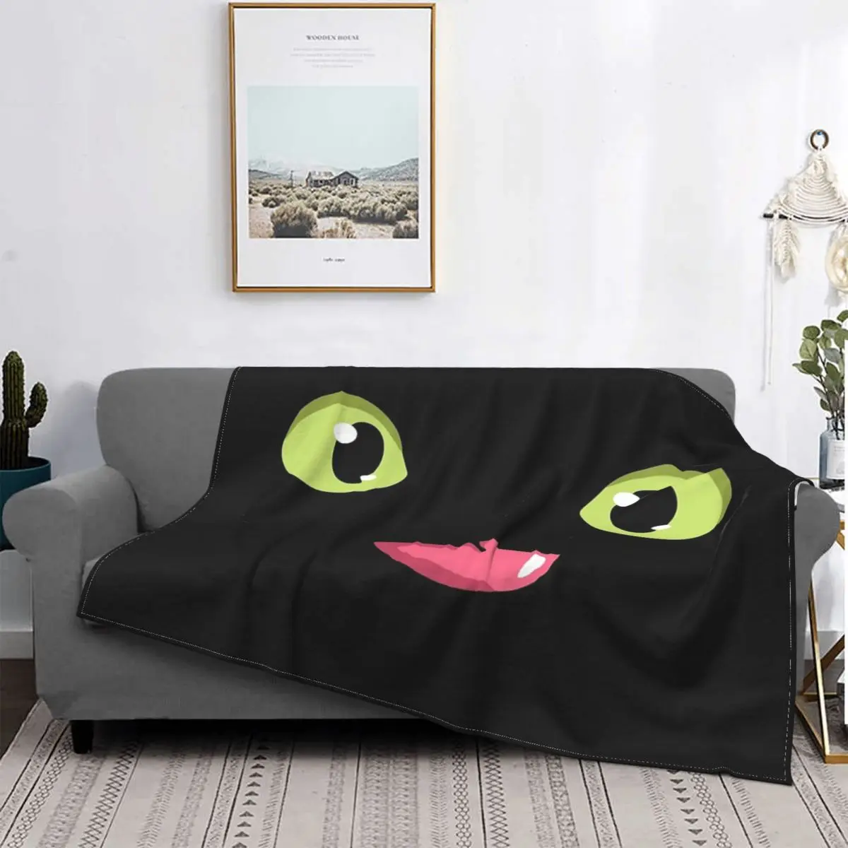 

Manta sin dientes, para cama colcha, manta a cuadros de Anime, manta de muselina, cuadros y fundas