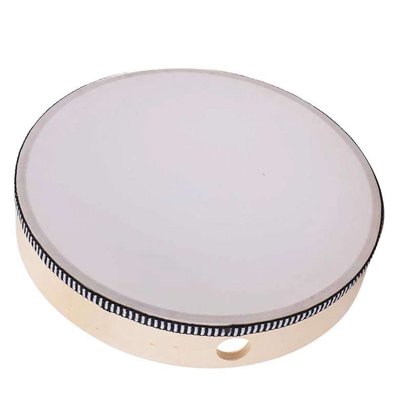 10 дюймов ручной барабан детский ударный деревянная рамка с барабанные