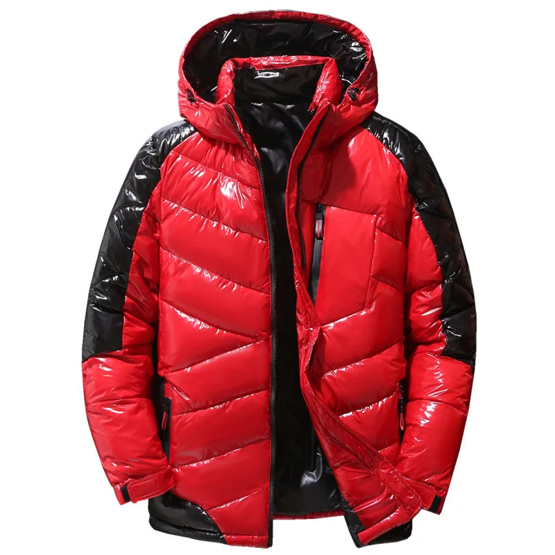 Мужская зимняя длинная куртка с капюшоном размеры до 9XL | одежда