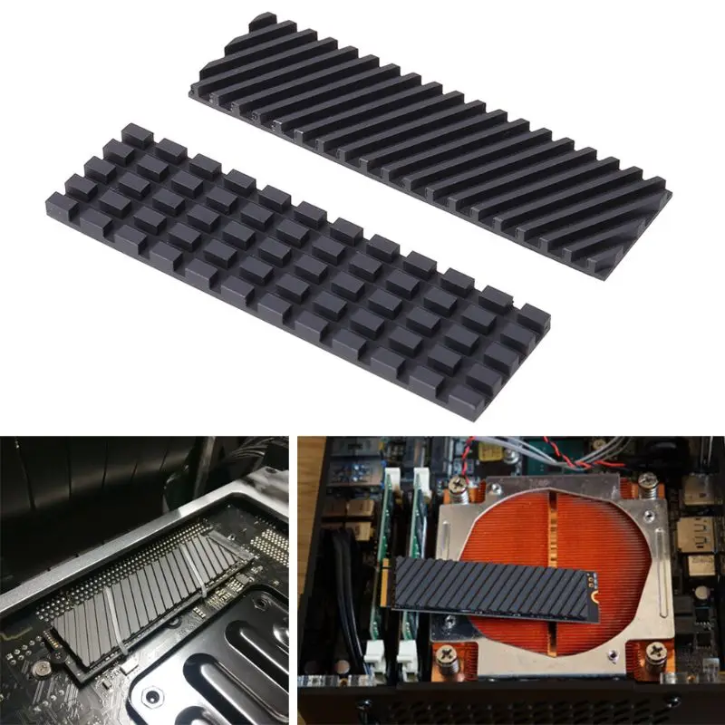 

Heatsink M.2 Ssd , Pure Copper Graphene Heatsink M.2 2280 PCI-E NVME SSD Thermal Pad Cooler Pc Case Pc Cooler