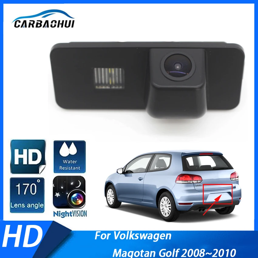 

Car Rear View Parking CCD HD Night Vision Camera ​Waterproof High quality RCA For Volkswagen Magotan Golf 2008 2009 2010