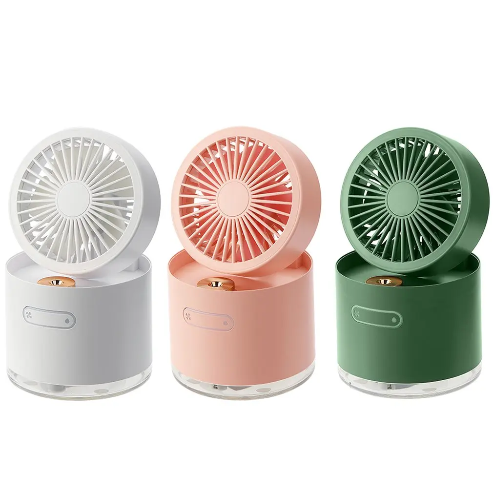 

WT-D22 Mini Desktop Fan Two-in-one Folding Humidifier Fan Usb Charging Spray Fan For Office Dormitory