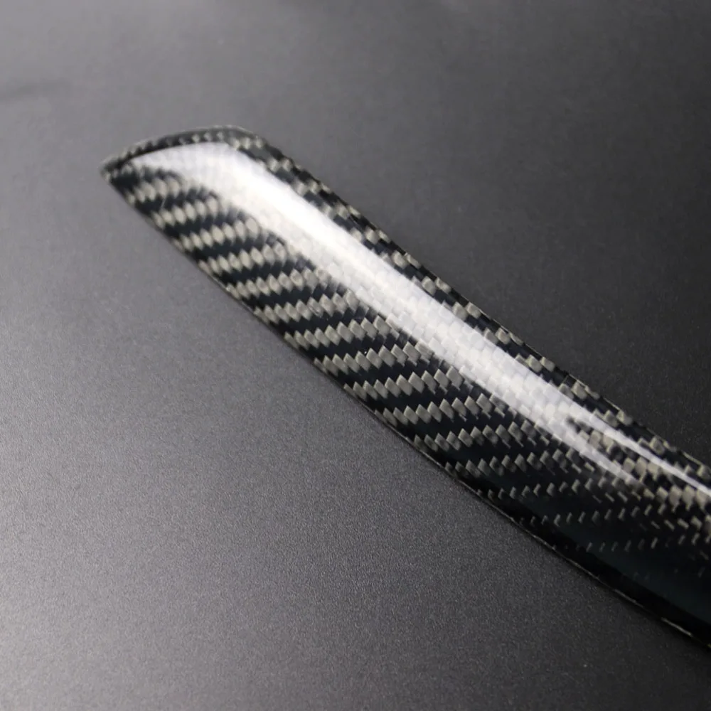

1 Pair Carbon Fiber Front Headlight Cover Headlights Trim Eyelid Sticker Accessories Compatible with 3 Series E90E91