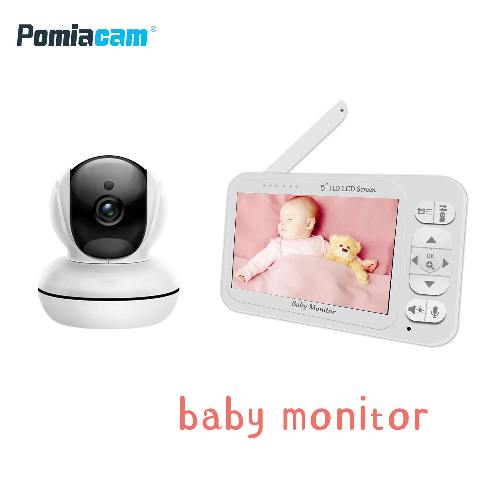 860Q радионяня 2 дюйма BeBe Baba электронная видео няня камера ночного видения HD