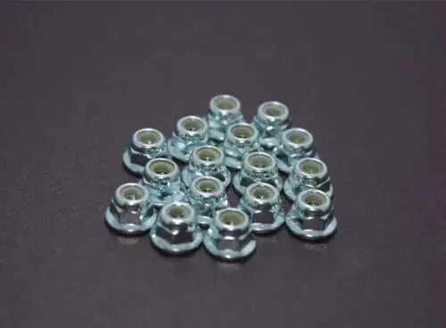 LESU Металл M4 фланец Шестигранная гайка для 1/14 RC трактор грузовик модель DIY Tmy