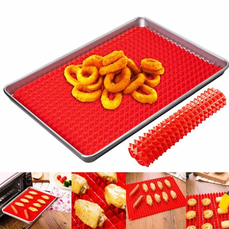 

Pyramid Bakeware Silicone Baking Mats Nonstick Multifunctional Moulds Pad Cooking Oven Baking Sheets