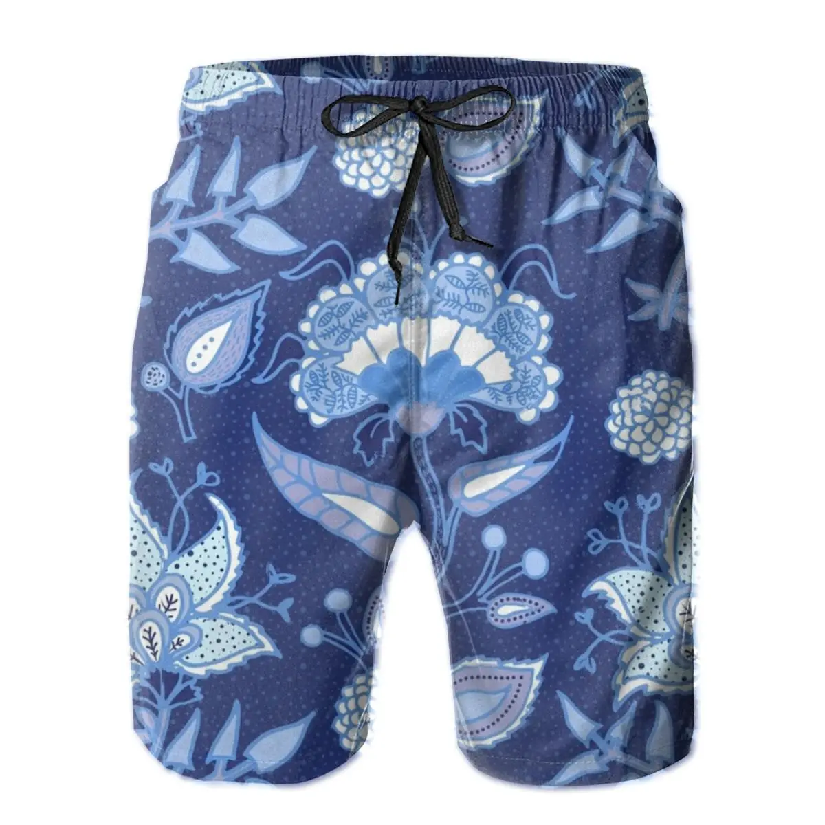 

Mens Pants Indian Flowers Surfing Beach Board Swim Trunks Sport Quick Dry Mesh Casual Pretty Graphic Shorts for Boy