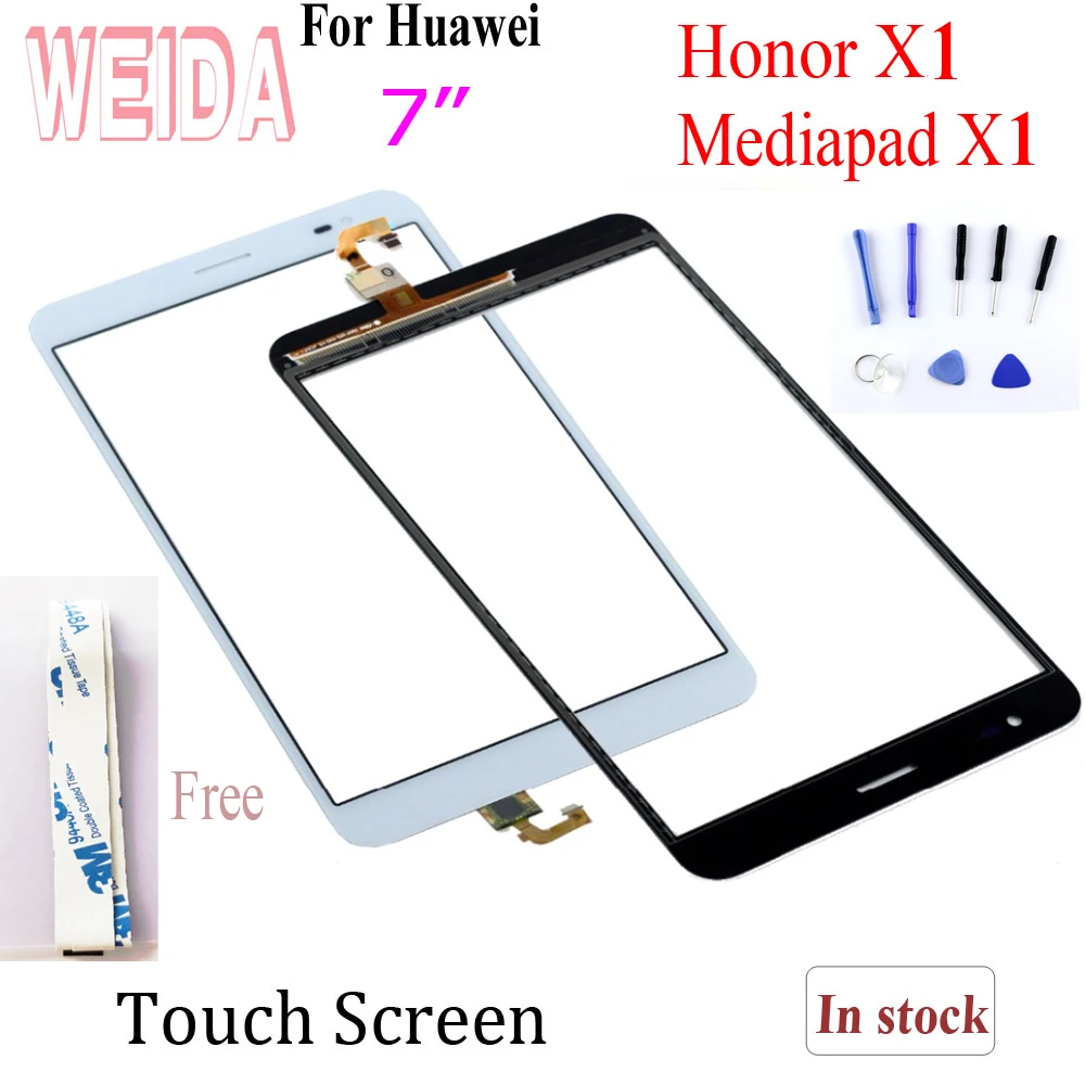 Sostituzione WEIDA 7 "per Huawei MediaPad X1 Honor X1 Touch Screen 7D-501L 7D-501U per pannello Touch screen Huawei Honor X1