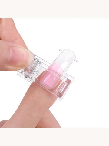 Зажимы для ногтей 10шт