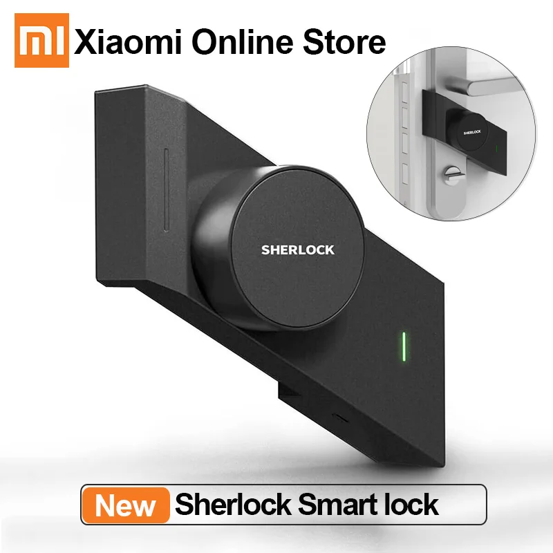 Xiao mi Youpin Шерлок Умный Замок Bluetooth умный дверной замок без ключа телефон контроль пароль отпечатка пальца работа для mi jia mi Home APP