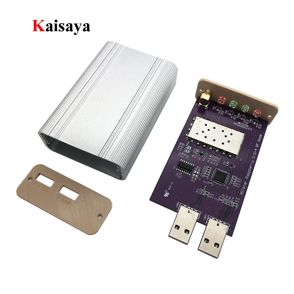 Портативный радиоинтерфейс SHARI SA818 Ham Allstar совместим с Raspberry Pi 2/3/4 hosted node UHF 1W |