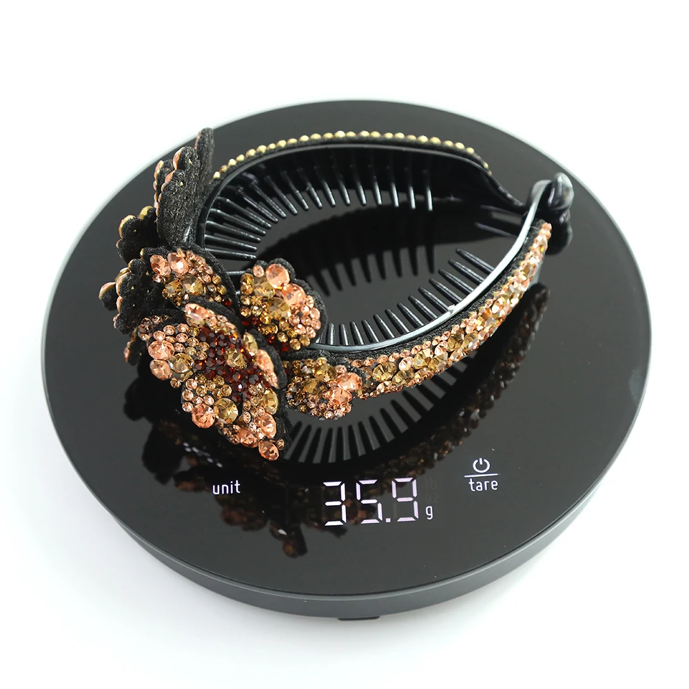 Заколка для волос Haimeikang женская с цветочным принтом |