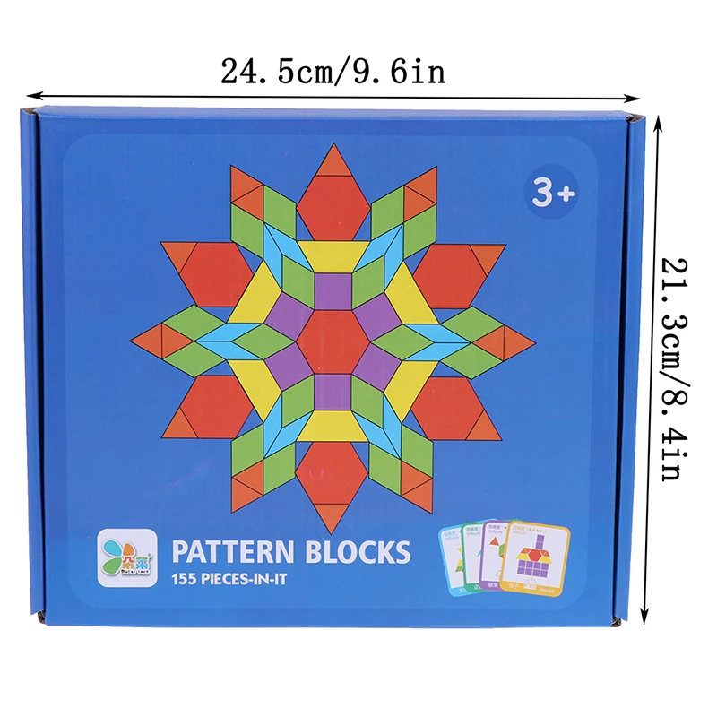 Горячая Распродажа 155 шт деревянная настольная игра-головоломка набор красочные