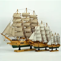 luckk free shipping wooden sailboat civil ship model classics antique building home decoration