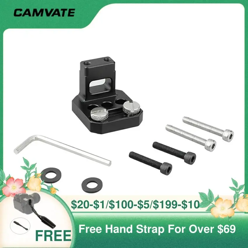 Вертикальное соединительное крепление CAMVATE с 1/4 &quot 20 крепежными гвоздиками для